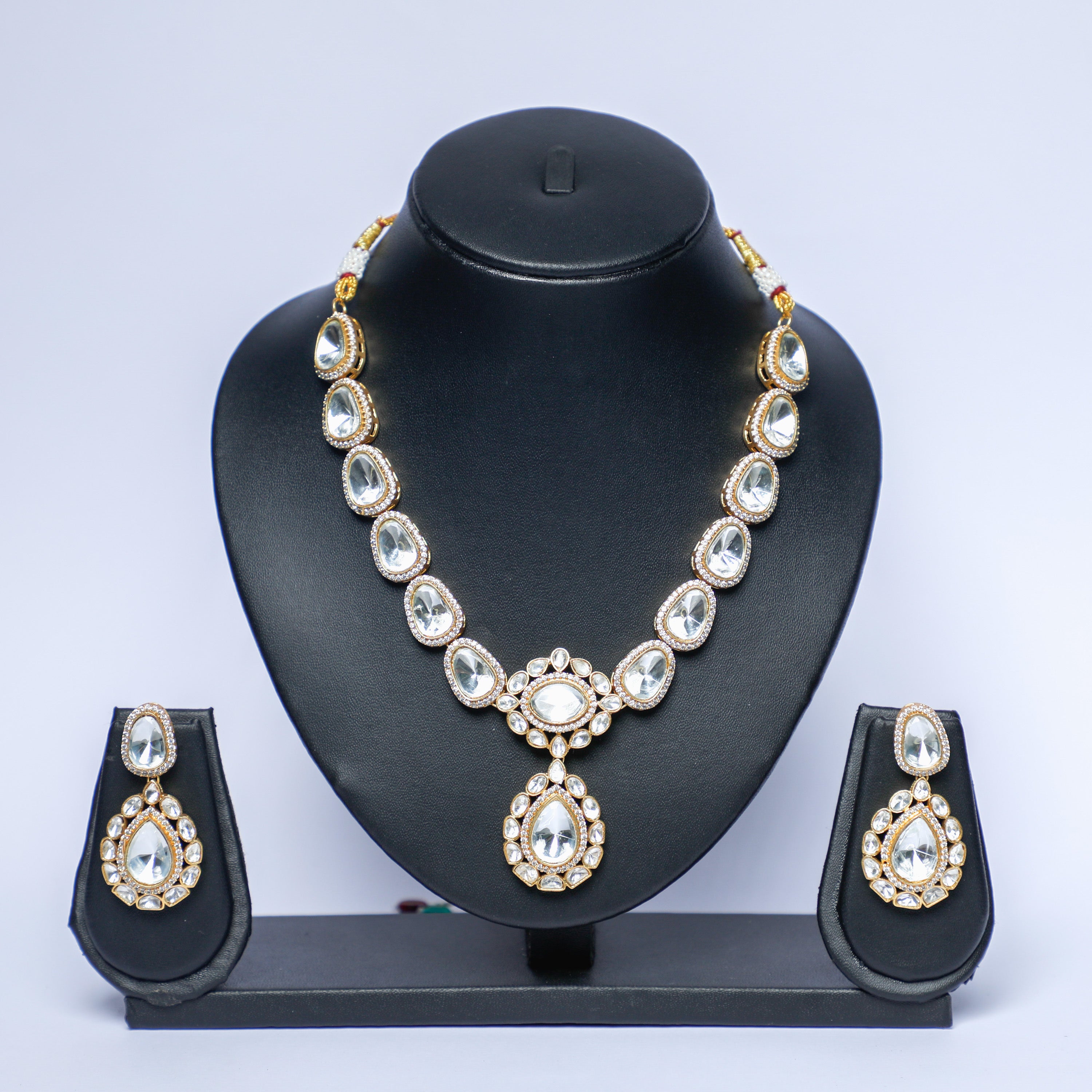 Bollywood CZ Diamond Hoop Earring