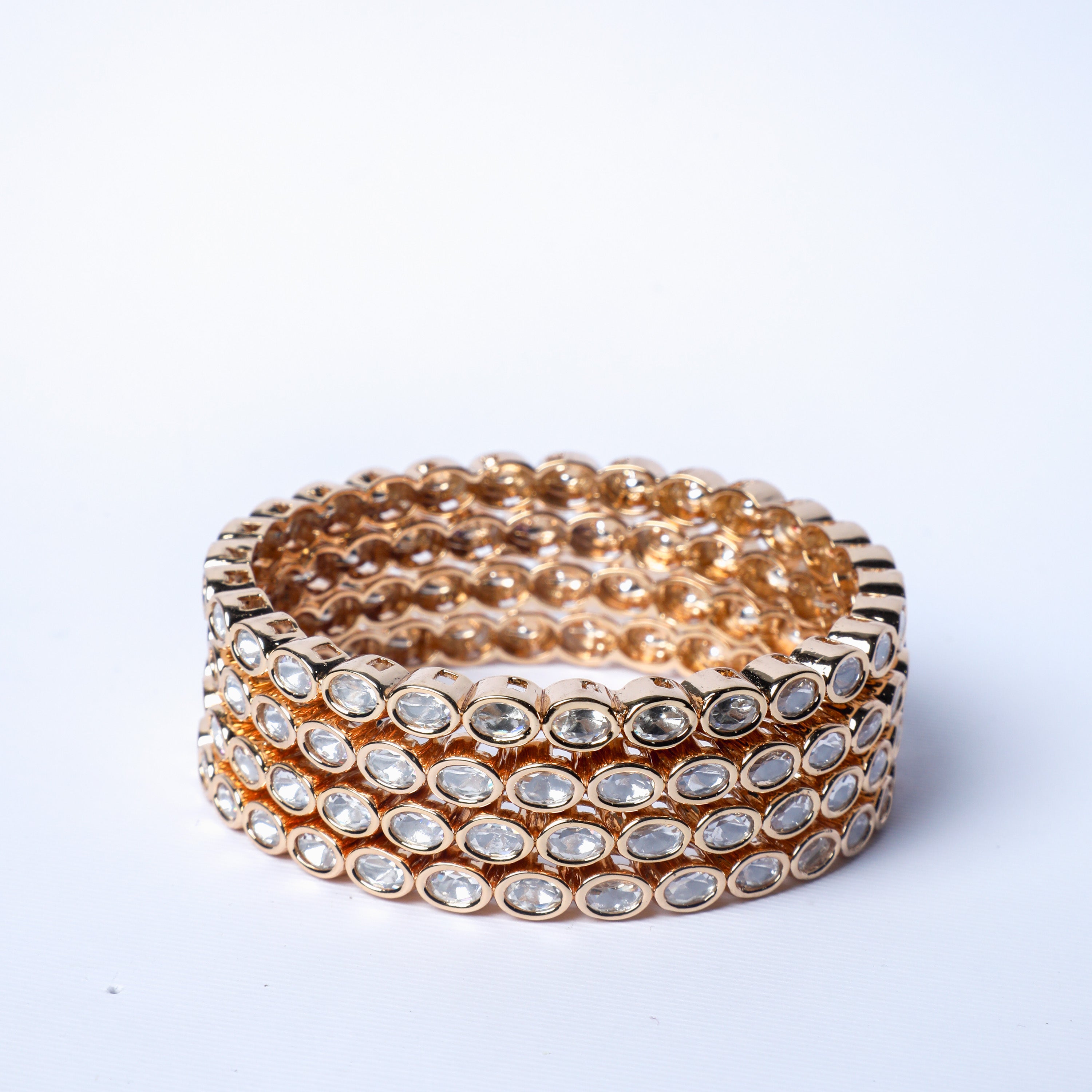 Nazaakat Kundan Bangles