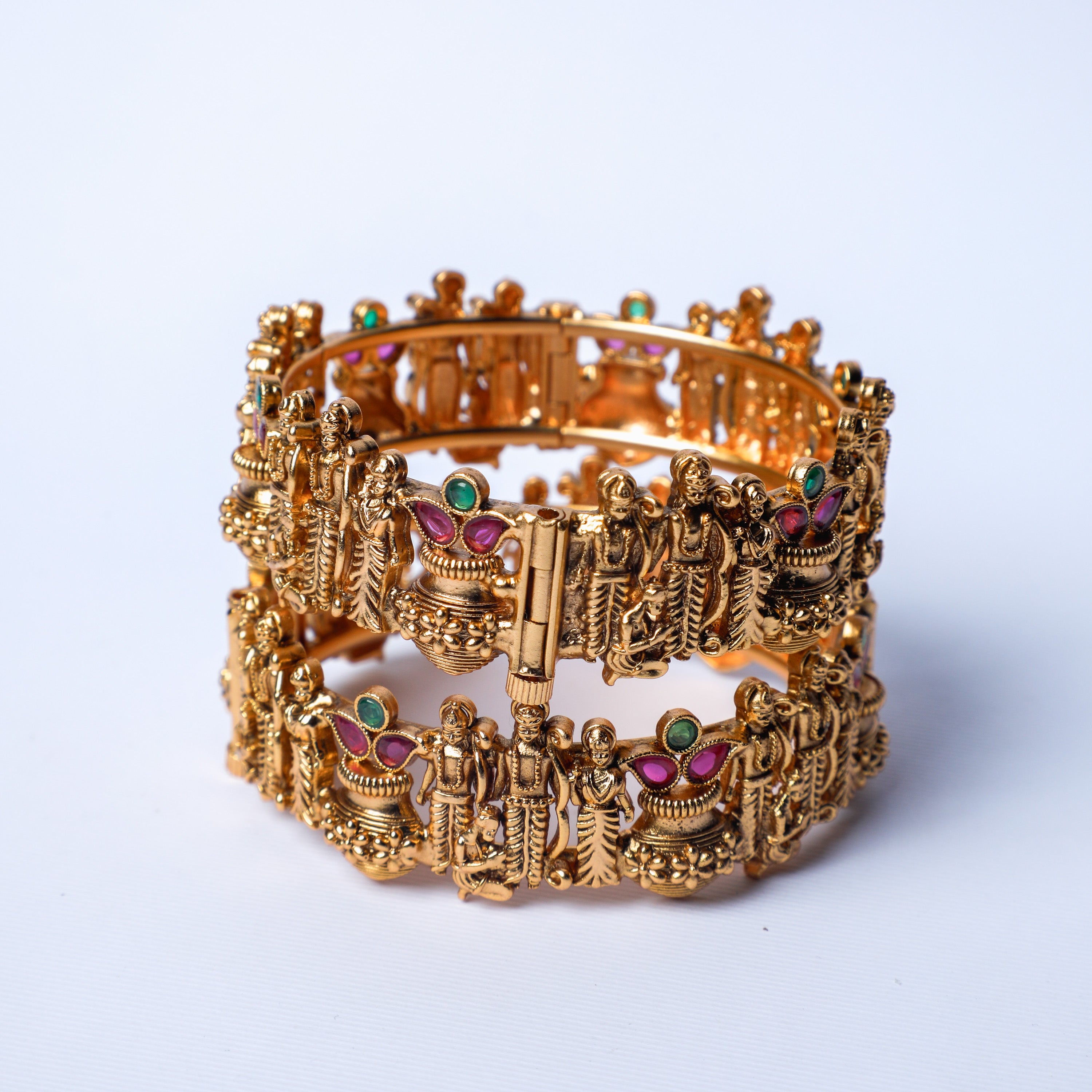 Ramayan Katha Antique Bangle