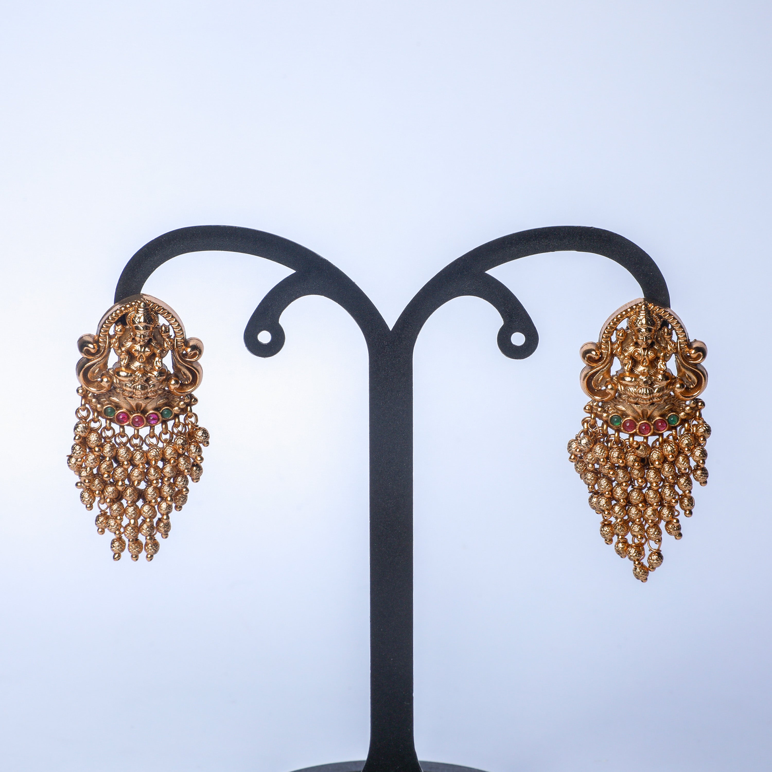 Lakshmi Golden Cascade Earring