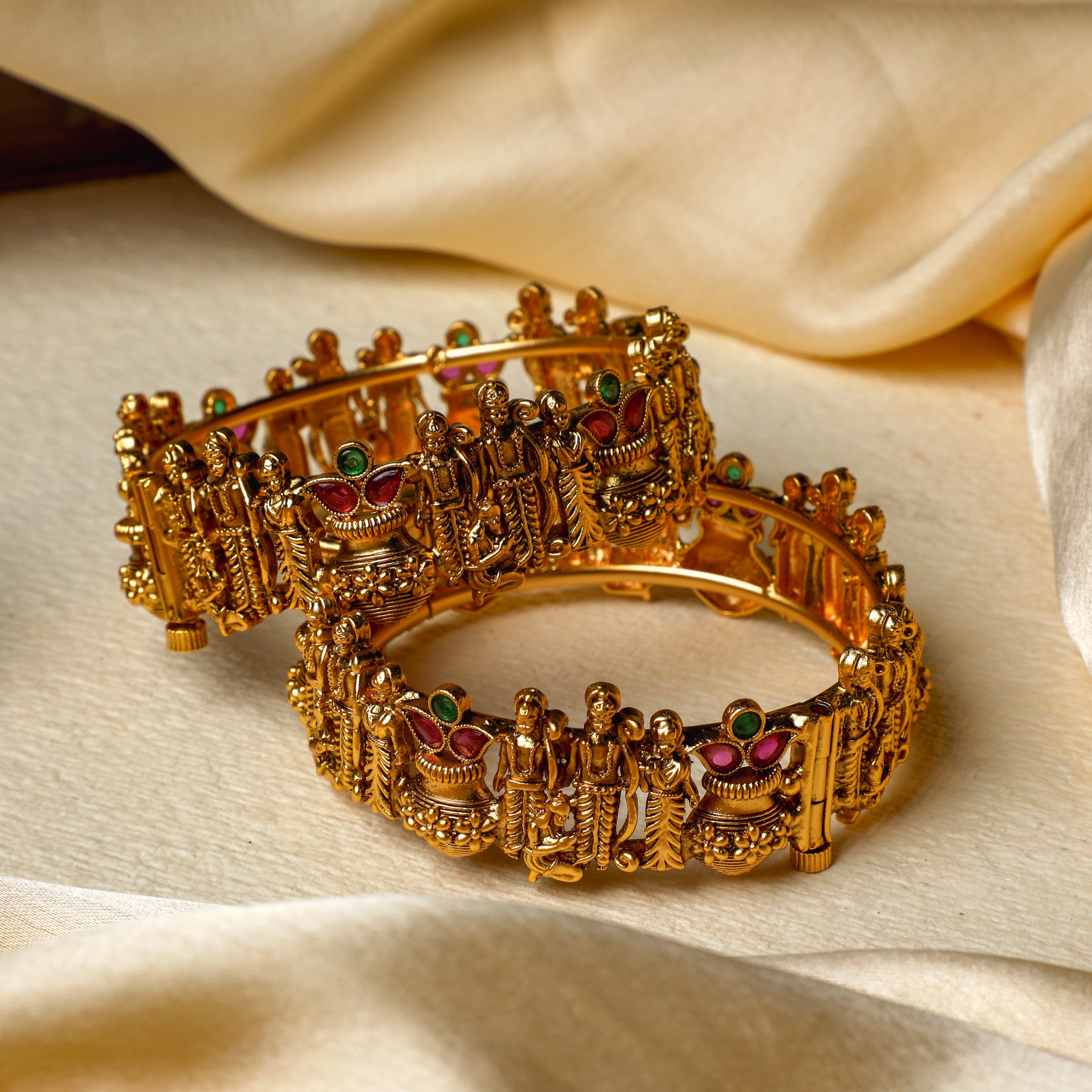 Ramayan Katha Antique Bangle