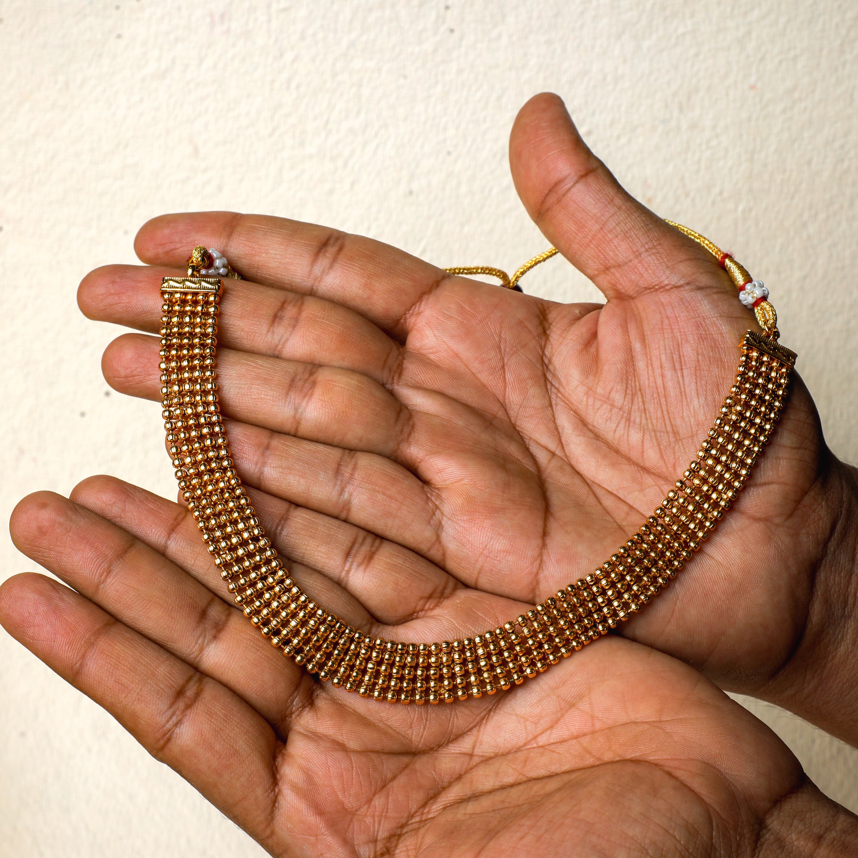 Golden Antique Choker with Bunda